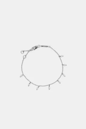 Bracciale con charm in argento sterling