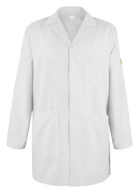 Camice da laboratorio Riutilizzabile EUROSTAT Unisex, tg. L, bianco