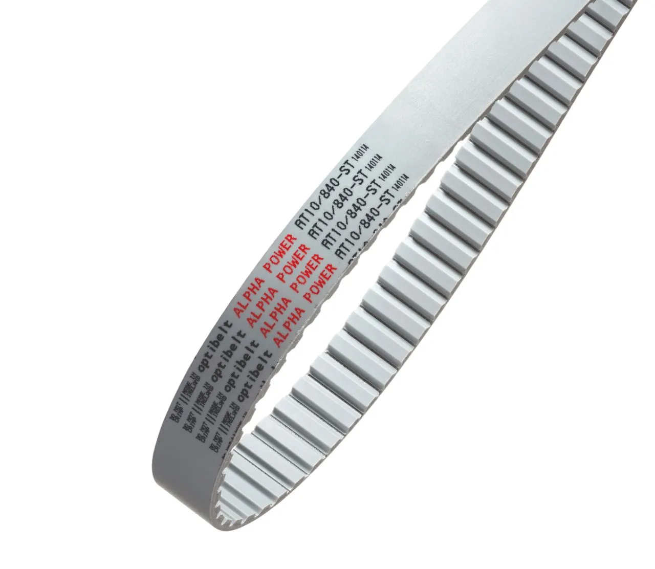 Cinghia sincrona OPTIBELT, 121 denti, passo 10mm, dimensioni 1210mm x 20mm