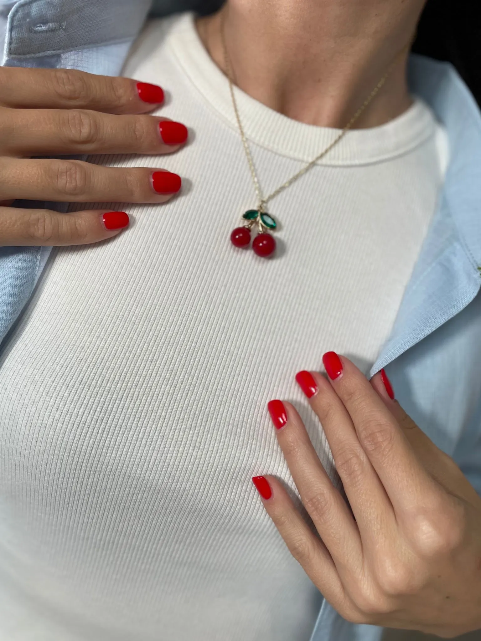 Collana Ciliegie