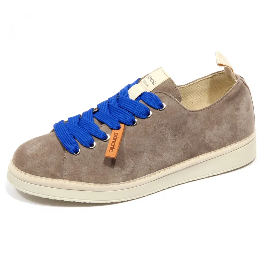 F9380 sneaker uomo grey/taupe PÀNCHIC scarpe suede shoe man