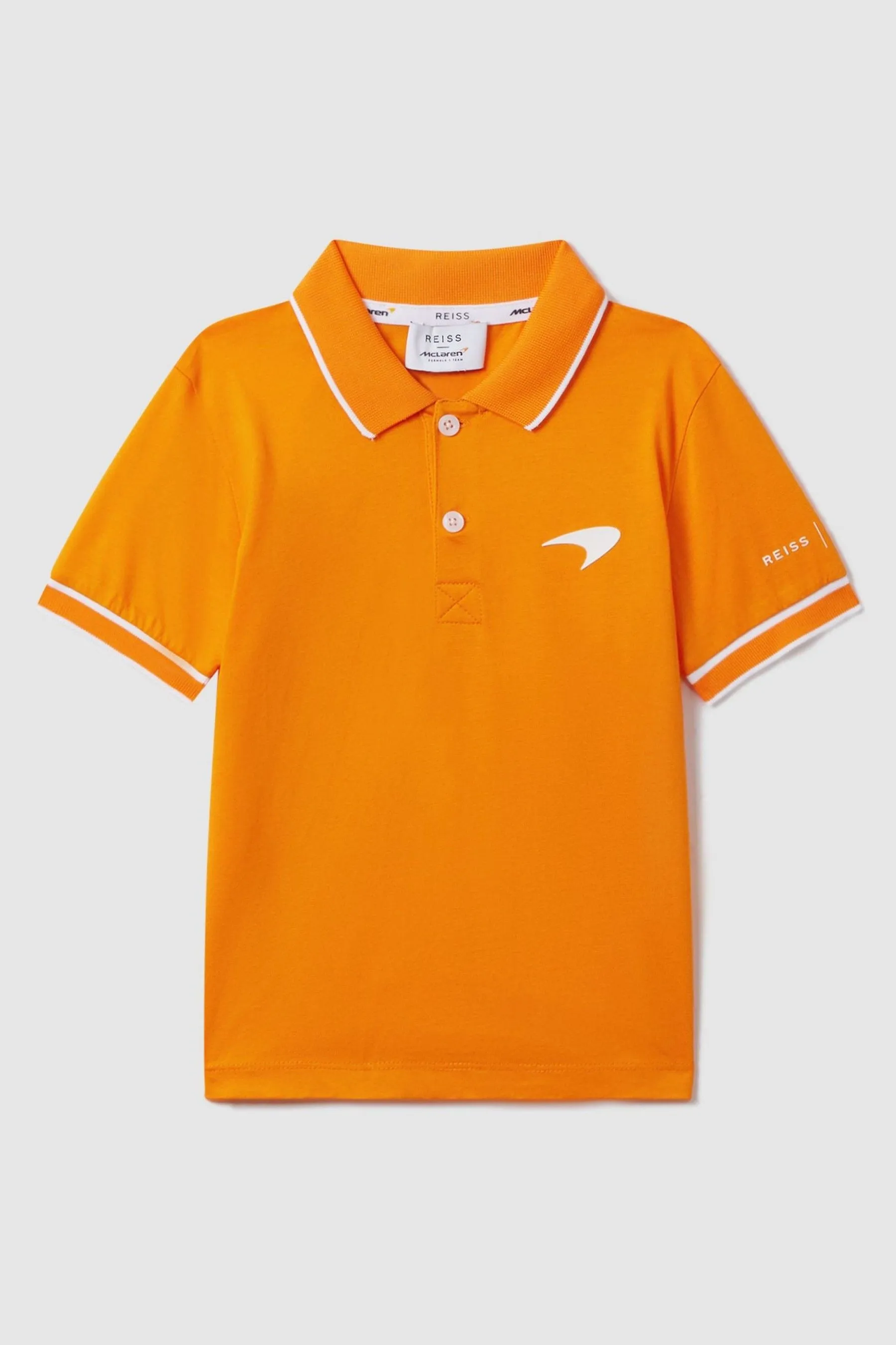 McLaren F1 Mercerised Cotton Polo Shirt    