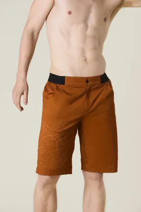 Pantalone corto arrampicata Karakorum Copper - Uomo