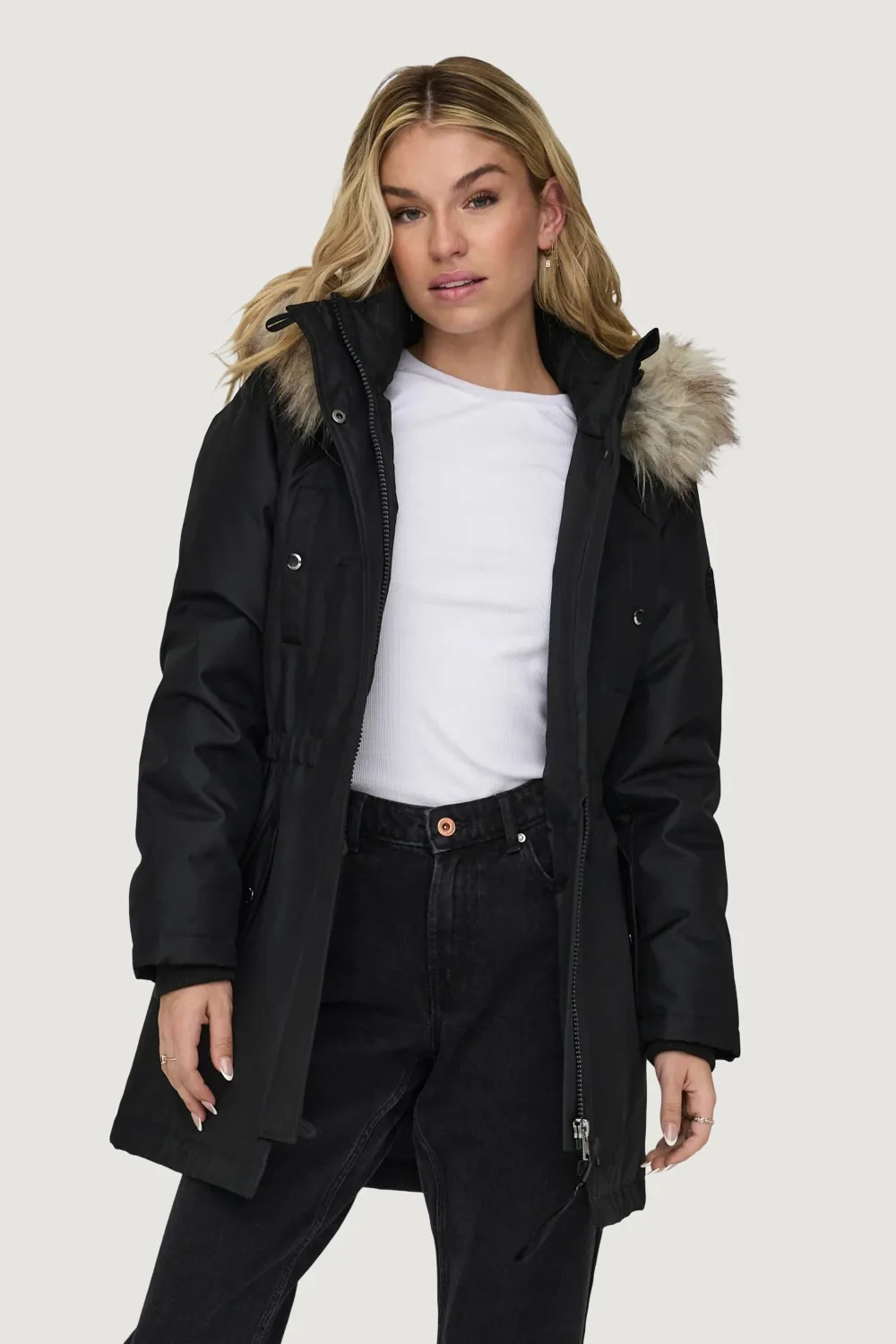 Parka Only ONLIRIS FUR WINTER PARKA CC 2023 OTW Nero