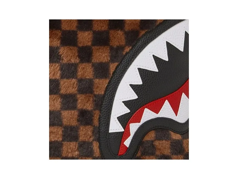 Sprayground Fur Sharks In Paris Tote 910t4935nsz