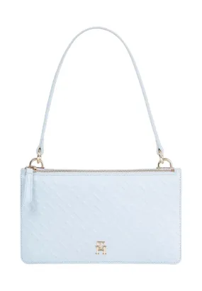 TOMMY HILFIGER Refined Shoulder Borsa Donna Azzurro AW0AW15975