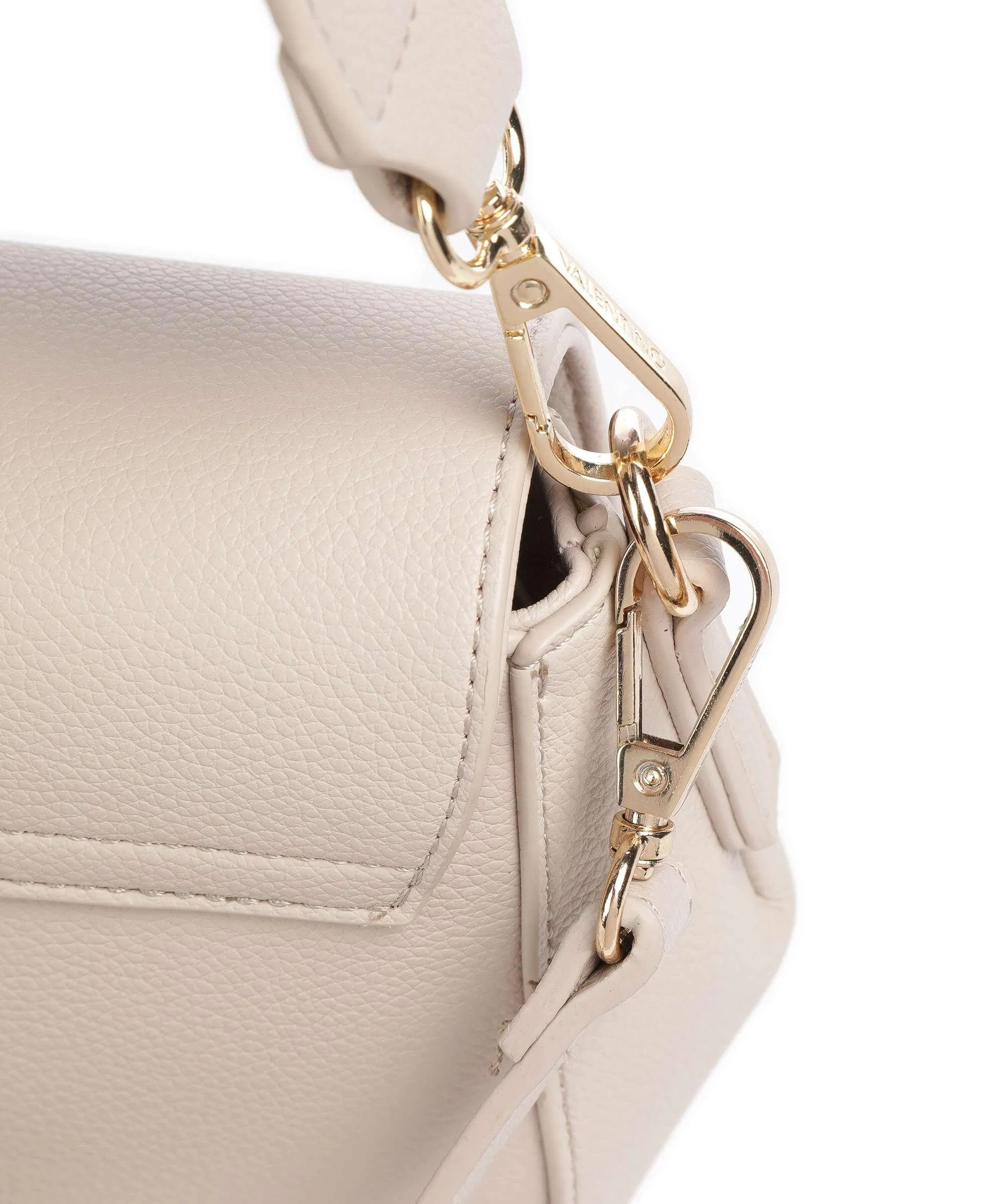  Valentino Bags Pie Re Borsa a spalla pelle sintetica beige  